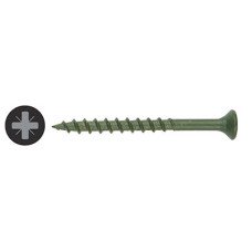 Vida Treated Decking Screw - 4.5 x 60mm - Green - Pack of 200