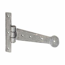 Olde Forge Door Tee Hinge - 152 x 102mm - Pewter - Pair