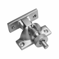 Exel Brighton Screw Pattern Sash Window Fastener - 58 x 22mm - Satin Chrome