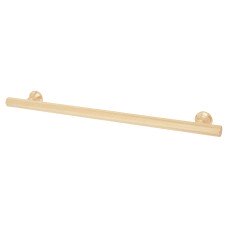 Exel York 12mm Knurled T-Bar Cabinet Pull Handle - 224mm Centres - Satin Brass Exel York 12mm Knurled T-Bar Cabinet Pull Handle - 224mm Centres - Satin Brass