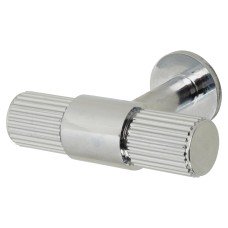 Carlisle Brass Lines 13mm T-Bar Cabinet Knob - 50 x 40mm - Polished Chrome