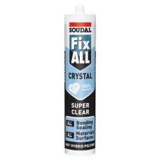 Soudal Fix All Crystal Sealant & Adhesive - 290ml - Clear