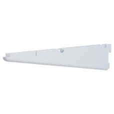 Exel Top Track System - Shelf Bracket - 330mm Length - White 