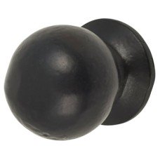 Olde Forge Ball Cabinet Knob - 30mm Diameter - Black Iron Olde Forge Ball Cabinet Knob - 30mm Diameter - Black Iron