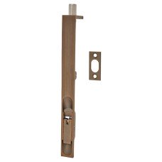 Jedo by Frelan Lever Action Flush Bolt - 200 x 20mm - Fire Rated - Square - Antique Brass