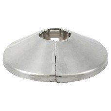 Pipe Collars - 55mm Diameter for 15mm Diameter Pipe - Chrome Pipe Collars - 55mm Diameter for 15mm Diameter Pipe - Chrome