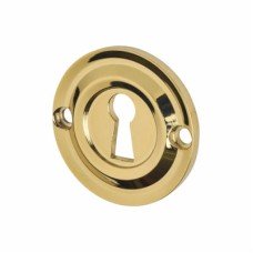 Carlisle Brass Escutcheon - 42mm Diameter - Keyhole - Stainless Brass PVD