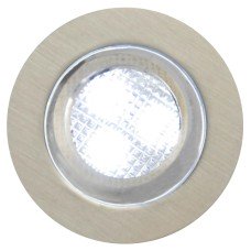Forum Zink Ohio 0.2W 30mm LED Decking Kit - White - Stainless Steel - Pack 10