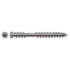 SPAX T-Star Plus Cylindrical Head Decking Screw - 6.0 x 100mm - A4 Stainless Steel - Pack of 100