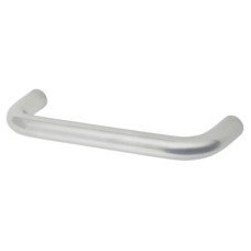 Exel 10mm D-Bar Cabinet Pull Handle - 96mm Centres - Polished Chrome