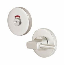 Exel Disabled Bathroom Turn & Release - 53 x 68 x 36mm - Satin Aluminium
