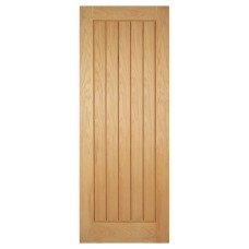 LPD Mexicano 5 Panel Pre-Finished Solid Internal Door - 1981 x 762 x 35mm - Oak
