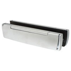 Arrone AR708A Letter Plate - 310 x 76mm - Satin Chrome