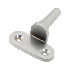Cranked Casement Window Pin for Flush Joinery - Satin Chrome