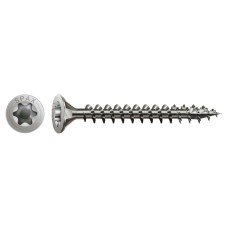 SPAX T-Star Plus Torx Countersunk Wood Screws - 6.0 x 50mm - A2 Stainless Steel - Pack of 100