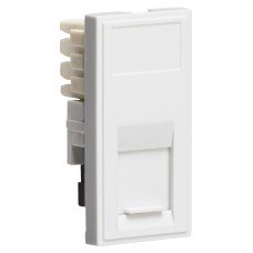 Knightsbridge RJ11 Telephone Euro Module - IDC - White