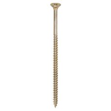 TIMCO Classic Pozi Countersunk Wood Screws - 5.0 x 100mm - Yellow Zinc - Pack of 100