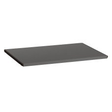 elfa Top Track System - Click In Edged Melamine Board/Shelf - 605 x 424 x 20mm - Graphite