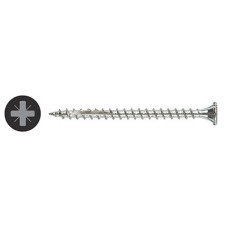 Reisser Cutter Pozi Countersunk Wood Screws - 4.0 x 30mm - Bright Zinc Plated - Pack of 200