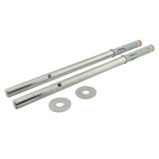 Exel Floating Shelf Support Concealed Fixings - 200mm Bar Length - Pack of 2 Exel Floating Shelf Support Concealed Fixings - 200mm Bar Length - Pack of 2