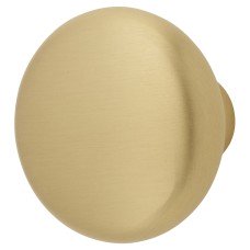 Alexander & Wilks Wade Round Cabinet Knob - 38mm Diameter - Satin Brass