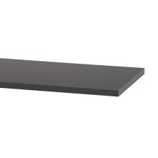 elfa Twin Slot Shelving System - White Edged Melamine Board/Shelf - 900 x 300 x 19mm - Graphite