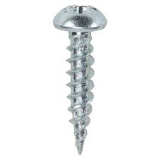 TIMCO Twin Threaded Pozi Round Head Wood Screws - 6 x 5/8 TIMCO Twin Threaded Pozi Round Head Wood Screws - 6 x 5/8