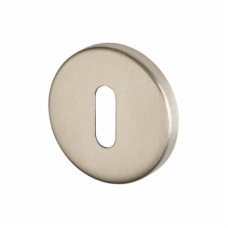 Exel Escutcheon - 52mm Diameter - Keyhole - Satin Stainless Steel Exel Escutcheon - 52mm Diameter - Keyhole - Satin Stainless Steel