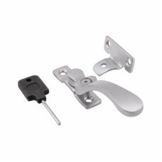 Hampstead Victorian Locking Wedge Casement Window Fastener - Reversible - Soft Satin Chrome Hampstead Victorian Locking Wedge Casement Window Fastener - Reversible - Soft Satin Chrome