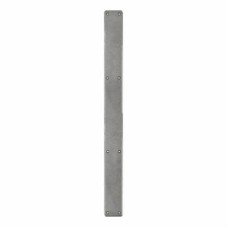 Olde Forge Steel Plain Finger Plate - 800 x 66 x 5mm - Pewter