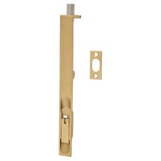 Jedo by Frelan Lever Action Flush Bolt - 200 x 20mm - Fire Rated - Square - Satin Brass