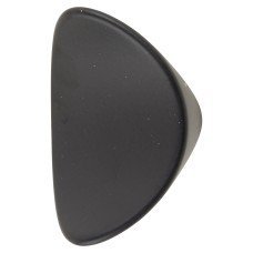M Marcus Calyx Oval Cabinet Knob - 40 x 30mm - Matt Black