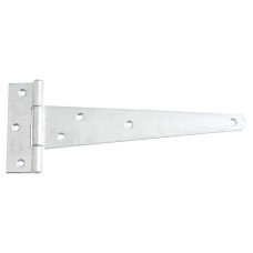 Heavy Duty Gate/Door Tee Hinge - 250 x 40mm - Galvanised - Pair