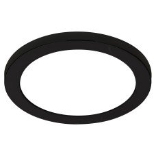 Forum Spa Tauri Magnetic Bezel for 18W Flush LED Bathroom Ceiling Light - Satin Black 