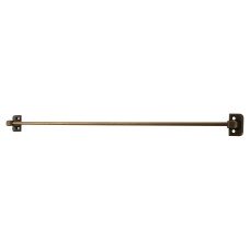 Exel Wardrobe Door Belt / Tie Rail - 380 x 30 x 21mm - Antique Brass