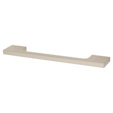 Exel Bibury 8mm Slim D-Bar Cabinet Pull Handle - 160mm Centres - Satin Nickel