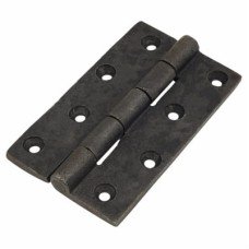 Cast Iron Butt Door Hinge - 102 x 63mm - Self Colour - Pair