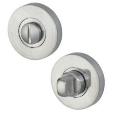 Jigtech Bathroom Turn & Release - 52mm Diameter - Satin Chrome