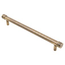 Frelan Hoxton Sturt 15mm T-Bar Cabinet Pull Handle - 224mm Centres - Antique Brass