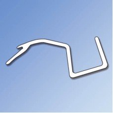 Glass to Glass Strike Jamb Shower Seal - 90° - Suits 10mm Glass - Clear