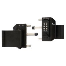Borg BL3080 External Marine Grade Easicode Pro Push Button Code Lock - Right Hand - Black