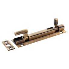 Exel Necked Barrel Bolt - 150 x 25mm - Antique Brass Exel Necked Barrel Bolt - 150 x 25mm - Antique Brass