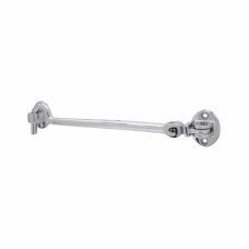Hampstead Heavy Duty Cabin Hook & Eye - 200mm Length - Polished Chrome
