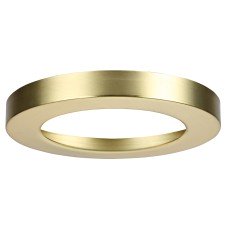 Forum Spa Tauri Magnetic Bezel for 6W Flush LED Bathroom Ceiling Light - Satin Brass