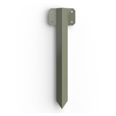 FenceMate Sleeper Pin Straight Bracket - 365 x 2mm - Olive