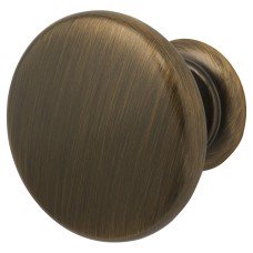 Crofts & Assinder Monmouth Round Cabinet Knob - 38mm Diameter - American Bronze Crofts & Assinder Monmouth Round Cabinet Knob - 38mm Diameter - American Bronze