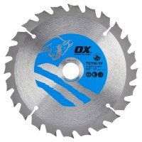 OX TCT Circular Saw Blade - 165 x 20mm -...