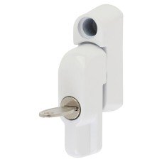 UPVC Locking Sash Jammer - White
