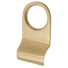 Cylinder Pull - 80 x 40mm - Polished Brass