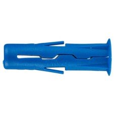 Rawlplug UNO Universal Wall Plug - 8 x 32mm - Blue - Jar of 500 Plugs